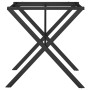 Patas de mesa de comedor estructura X hierro fundido 60x60x73cm
