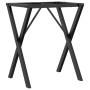 Cast iron X-structure dining table legs 60x50x73cm by vidaXL, Table legs - Ref: Foro24-357905, Price: 51,04 €, Discount: %