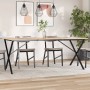 Cast iron X structure dining table legs 180x80x73 cm by vidaXL, Table legs - Ref: Foro24-357913, Price: 84,18 €, Discount: %