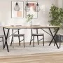 Cast iron X structure dining table legs 180x80x73 cm by vidaXL, Table legs - Ref: Foro24-357913, Price: 82,95 €, Discount: %