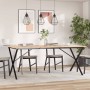 Cast iron X structure dining table legs 180x80x73 cm by vidaXL, Table legs - Ref: Foro24-357913, Price: 84,18 €, Discount: %