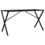 Cast iron X structure dining table legs 140x60x73 cm by vidaXL, Table legs - Ref: Foro24-357911, Price: 64,71 €, Discount: %