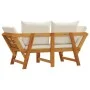 Gartenbank mit Kissen 2 in 1 aus massivem Akazienholz von vidaXL, Gartenbänke - Ref: Foro24-367579, Preis: 252,30 €, Rabatt: %