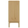 Kommode FLORO aus massivem, wachsbraunem Kiefernholz von vidaXL, Schubladen - Ref: Foro24-374008, Preis: 163,93 €, Rabatt: %