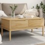 FLORO coffee table wax brown pine wood 99x55.5x45 cm by vidaXL, Coffee table - Ref: Foro24-374017, Price: 129,45 €, Discount: %
