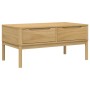 FLORO coffee table wax brown pine wood 99x55.5x45 cm by vidaXL, Coffee table - Ref: Foro24-374017, Price: 129,45 €, Discount: %