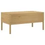 Mesa de centro FLORO madera de pino marrón cera 99x55,5x45 cm de vidaXL, Mesas de centro - Ref: Foro24-374017, Precio: 122,85...
