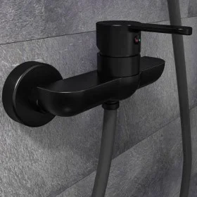 SCHÜTTE Bathtub mixer tap DENVER matt black by SCHÜTTE, Faucets - Ref: Foro24-429340, Price: 78,13 €, Discount: %