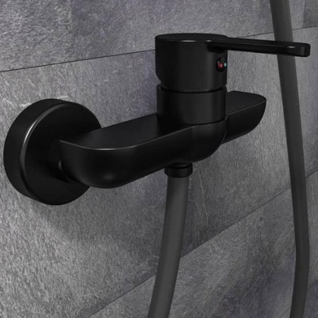 SCHÜTTE Bathtub mixer tap DENVER matt black by SCHÜTTE, Faucets - Ref: Foro24-429340, Price: 78,31 €, Discount: %