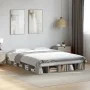 Sonoma-grauer Holzwerkstoff-Bettrahmen 160 x 200 cm von vidaXL, Betten und Lattenroste - Ref: Foro24-3280466, Preis: 152,40 €...