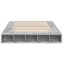 Sonoma-grauer Holzwerkstoff-Bettrahmen 160 x 200 cm von vidaXL, Betten und Lattenroste - Ref: Foro24-3280466, Preis: 152,40 €...
