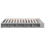 Sonoma-grauer Holzwerkstoff-Bettrahmen 160 x 200 cm von vidaXL, Betten und Lattenroste - Ref: Foro24-3280466, Preis: 154,28 €...