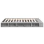 Sonoma-grauer Holzwerkstoff-Bettrahmen 160 x 200 cm von vidaXL, Betten und Lattenroste - Ref: Foro24-3280466, Preis: 152,40 €...