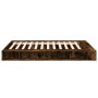 Smoked oak engineered wood bed frame 150x200cm by vidaXL, Beds and slatted bases - Ref: Foro24-3280472, Price: 147,05 €, Disc...