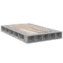 Estructura de cama madera de ingeniería gris Sonoma 120x200 cm de vidaXL, Camas y somieres - Ref: Foro24-3280487, Precio: 139...