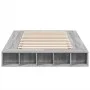 Estructura de cama madera de ingeniería gris Sonoma 120x200 cm de vidaXL, Camas y somieres - Ref: Foro24-3280487, Precio: 139...