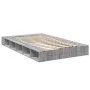 Estructura de cama madera de ingeniería gris Sonoma 120x200 cm de vidaXL, Camas y somieres - Ref: Foro24-3280487, Precio: 139...