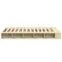 Estructura de cama madera de ingeniería roble Sonoma 140x190 cm de vidaXL, Camas y somieres - Ref: Foro24-3280491, Precio: 14...