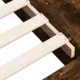 Estructura de cama madera de ingeniería roble humo 100x200 cm de vidaXL, Camas y somieres - Ref: Foro24-3280514, Precio: 119,...
