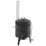 Cañón para gulasch con chimenea y tapa acero esmaltado de vidaXL, Barbacoas - Ref: Foro24-4005749, Precio: 159,56 €, Descuent...