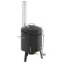 Gulaschkanone mit Kamin und emailliertem Stahldeckel von vidaXL, Grillen - Ref: Foro24-4005749, Preis: 162,49 €, Rabatt: %