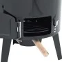 Gulaschkanone mit Kamin und emailliertem Stahldeckel von vidaXL, Grillen - Ref: Foro24-4005749, Preis: 159,56 €, Rabatt: %
