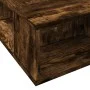 Smoked oak engineered wood bed frame 90x190 cm by vidaXL, Beds and slatted bases - Ref: Foro24-3280528, Price: 114,30 €, Disc...