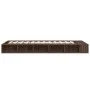 Brown oak engineered wood bed frame 75x190 cm by vidaXL, Beds and slatted bases - Ref: Foro24-3280537, Price: 111,53 €, Disco...