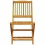 Muebles cafetería plegables 3 pzas madera maciza acacia by vidaXL, Garden sets - Ref: Foro24-3295253, Price: 166,38 €, Discou...