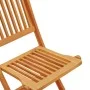 Muebles cafetería plegables 3 pzas madera maciza acacia by vidaXL, Garden sets - Ref: Foro24-3295253, Price: 166,38 €, Discou...