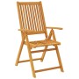 Garden dining set 7 pieces solid acacia wood by vidaXL, Garden sets - Ref: Foro24-3295258, Price: 618,31 €, Discount: %