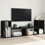 TV-Möbel 2-tlg. Holzwerkstoff schwarz 75x30x50 cm von vidaXL, TV-Möbel - Ref: Foro24-840787, Preis: 68,06 €, Rabatt: %