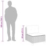 Gartensofa-Set, 8-teilig, mit grauen Kissen aus synthetischem Rattan. von vidaXL, Gartensets - Ref: Foro24-3261900, Preis: 56...
