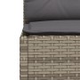 Set de sofás de jardín 8 pzas y cojines ratán sintético gris de vidaXL, Conjuntos de jardín - Ref: Foro24-3261942, Precio: 53...