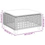 5-teiliges Gartenmöbel-Set und schwarze synthetische Rattankissen von vidaXL, Gartensets - Ref: Foro24-3261788, Preis: 398,09...