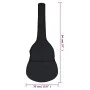 Classical guitar case 3/4 black fabric 94x35 cm by vidaXL, Guitar cases and covers - Ref: Foro24-70156, Price: 13,06 €, Disco...