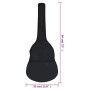Koffer für Konzertgitarre 3/4 aus schwarzem Stoff 94x35 cm von vidaXL, Gitarrenkoffer und -hüllen - Ref: Foro24-70156, Preis:...
