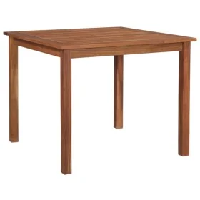 Solid acacia wood garden table 85x85x74 cm by vidaXL, Garden tables - Ref: Foro24-48606, Price: 127,56 €, Discount: %