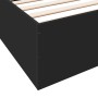 Schwarzer Bettrahmen aus Holzwerkstoff, 180 x 200 cm von vidaXL, Betten und Lattenroste - Ref: Foro24-3280994, Preis: 137,54 ...