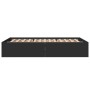 Estructura de cama madera de ingeniería negra 140x200 cm de vidaXL, Camas y somieres - Ref: Foro24-3281015, Precio: 130,00 €,...