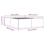White engineered wood bed frame 150x200 cm by vidaXL, Beds and slatted bases - Ref: Foro24-3280916, Price: 152,99 €, Discount: %