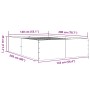 Weißer Bettrahmen aus Holzwerkstoff, 140 x 200 cm von vidaXL, Betten und Lattenroste - Ref: Foro24-3280923, Preis: 147,56 €, ...