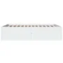 White engineered wood bed frame 140x190 cm by vidaXL, Beds and slatted bases - Ref: Foro24-3280937, Price: 143,75 €, Discount: %