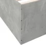 Betongrauer Bettrahmen aus Holzwerkstoff, 140 x 190 cm von vidaXL, Betten und Lattenroste - Ref: Foro24-3280940, Preis: 140,0...