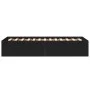 Estructura de cama madera de ingeniería negra 90x200 cm de vidaXL, Camas y somieres - Ref: Foro24-3281057, Precio: 96,13 €, D...