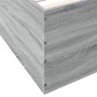 Estructura de cama madera de ingeniería gris Sonoma 90x190 cm de vidaXL, Camas y somieres - Ref: Foro24-3280977, Precio: 109,...