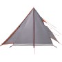 Gray and orange waterproof 2-person tent by vidaXL, tents - Ref: Foro24-94531, Price: 60,49 €, Discount: %