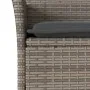 Garden dining set 3 pieces and gray glass synthetic rattan cushions by vidaXL, Garden sets - Ref: Foro24-3278723, Price: 197,...