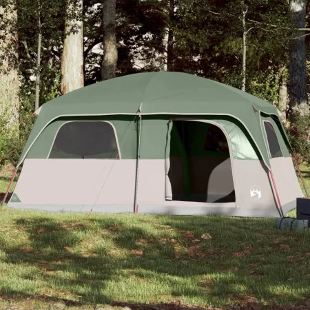 Grünes, wasserdichtes Familien-Campingzelt für 10 Personen von vidaXL, Zelte - Ref: Foro24-94533, Preis: 261,80 €, Rabatt: %