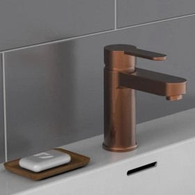 SCHÜTTE Grifo mezclador de lavabo ELEPHANT cobre mate de SCHÜTTE, Grifos - Ref: Foro24-429355, Precio: 101,87 €